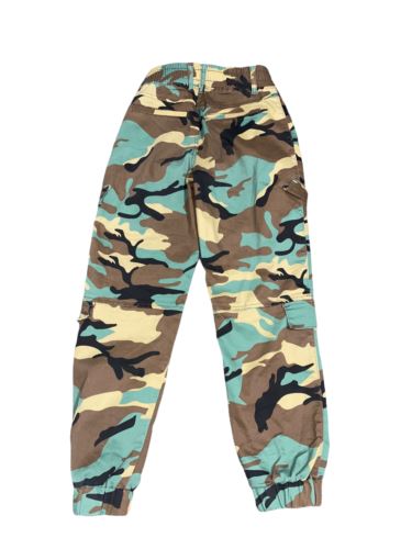 VIP Women's Woodland Stretch Camouflage Joggers Green (Size: 1/25)