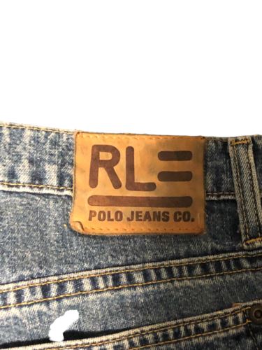 Polo Ralph Lauren RL Langley Medium Wash Blue Jeans Men's (Size: 34 x 32)