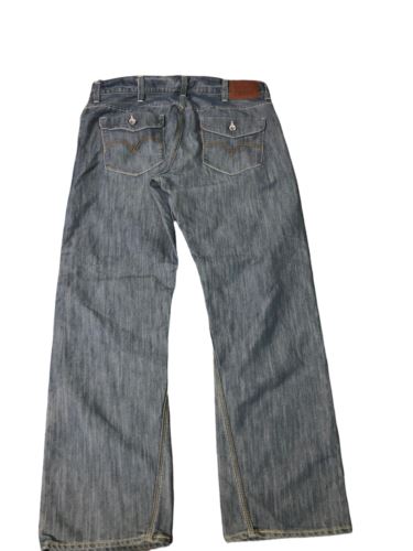 Levi Originals 514 Slim Straight Fit Med Wash Blue Jeans Men's (Sz: 38 x 32)