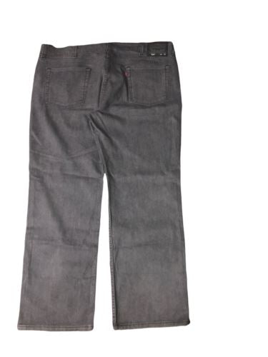 Levi's 514 Straight Fit Charcoal Wash Gray Jeans Men's (Size: 43 x 30) 005140435