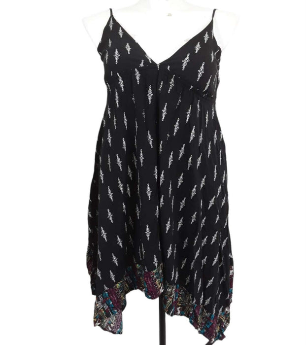 Xhilaration Women's Black Vacation Beach Spaghetti Strap Dress (Size: M)