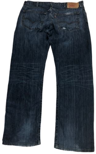 Levi's 501 Original Fit Button Fly Dark Wash Jeans Men's (Size: 40 x 32) 5011283