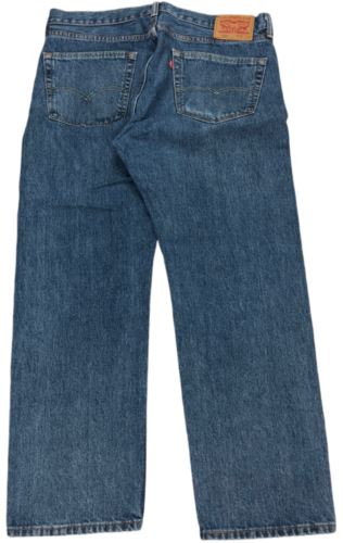 Levi's 505 Regular Fit Medium Wash Blue Jeans Men's (Size: 36 x 29) 5054891