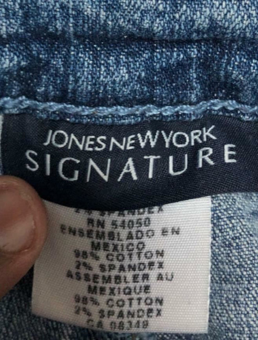 Jones New York Signature Regular Fit Light Wash Jeans Men's (Size: 14)