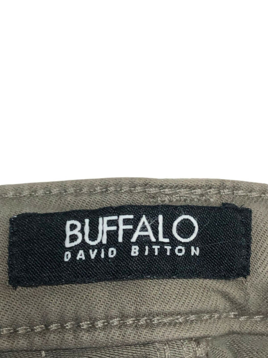 Buffalo David Bitton Avalon Olive Green Jeans Men's (Size: 12/32)