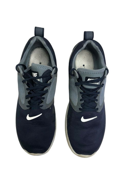 Nike Air Lunarsolo EL Navy Blue Grey Running Shoes Men's (Size: 7) AJ1665-001