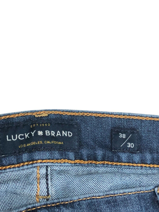 Lucky Brand 361 Vintage Straight Dark Wash Blue Men's (Size: 38 x 30)