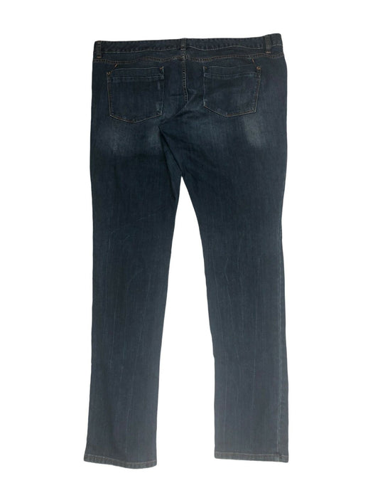 Mossimo Skinny Fit Premium Denim Stretch Dark Wash Blue Jeans Men's (Size: 18L)