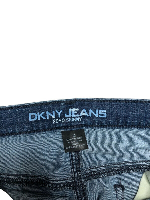 DKNY SOHO Skinny Fit Medium Wash Blue Jeans Women's (Size: 10) — FamilyBest1