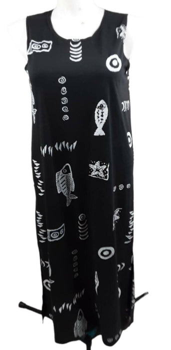 Exist Black Culture Sleeveless Tank Dress (Size: L)