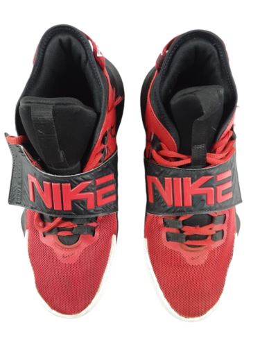 Nike Future Court 3 Black Red Basketball Shoes Boys (Size: 7y) CT2866-600