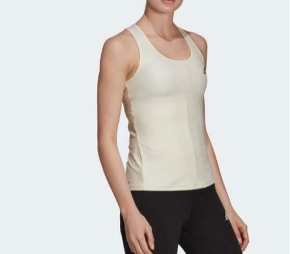 adidas Aeroready Women's Breathable Sport Tank Top White (Sizes: M,L,XL) GT0159