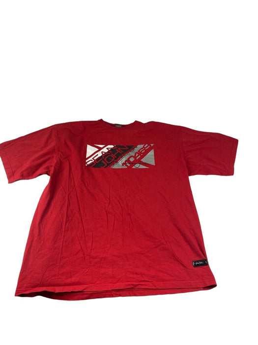 Sean John Men's Red Short Sleeve T-Shirt (Size: XXL)