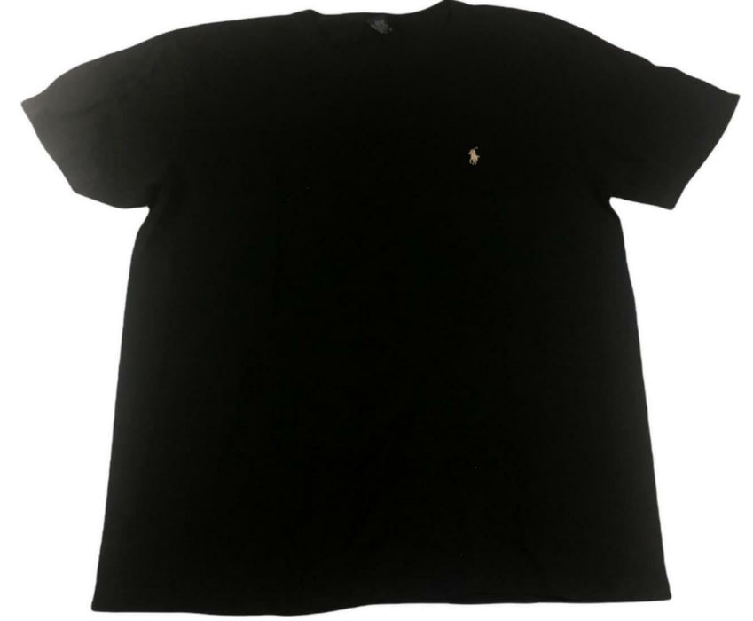 Polo Ralph Lauren Cotton Jersey Crewneck T-Shirt Black Men's (Size: M)