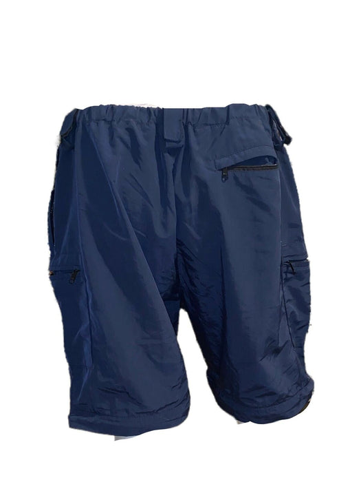 Olympic Uniform 100% Nylon Tactical Zip Leg Pants Navy (Size: 38 - 40)