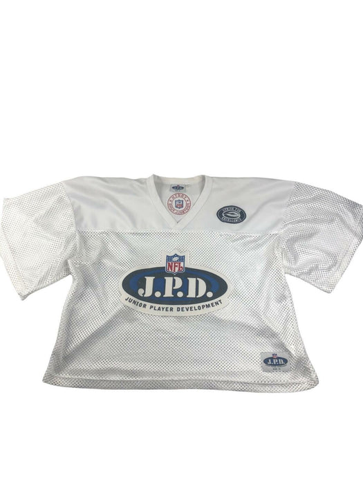 NFL Junior Player Development (J.P,D) Mesh Jersey White Youth (Size: XL)