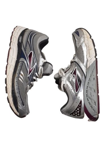 Brooks Addiction 10 Silver Plum Running Shoes Women's (Size: 9.5) 1200941B590