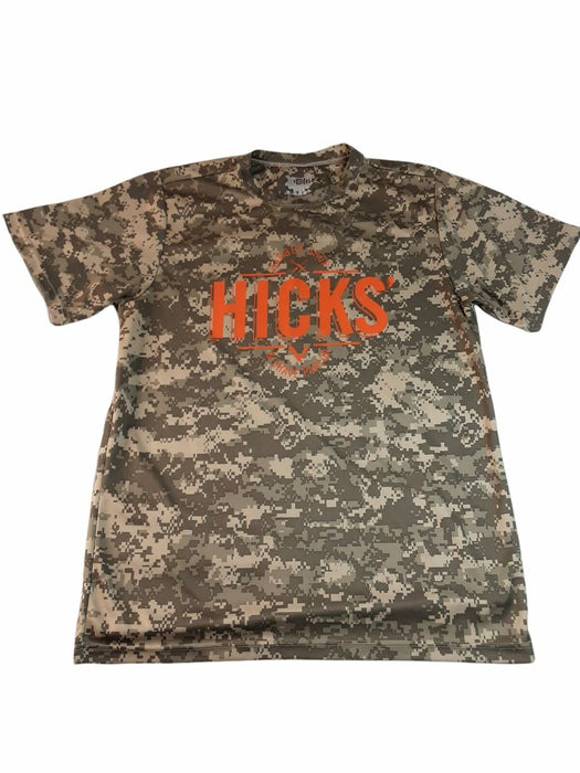 Xdri Mens Green Camouflage Military "Hicks" T-Shirt (Size: M)