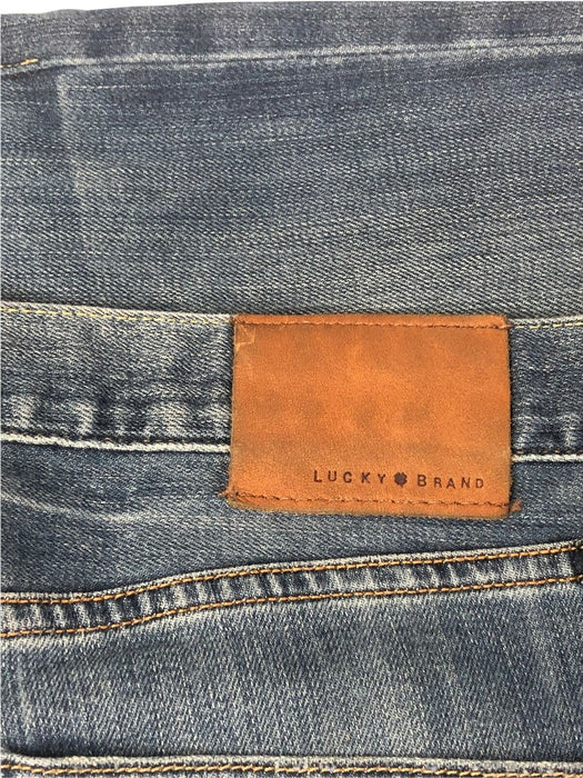 Lucky Brand 363 Vintage Straight Fit Med Wash Blue Jeans Men's (Size: 36 x 30)