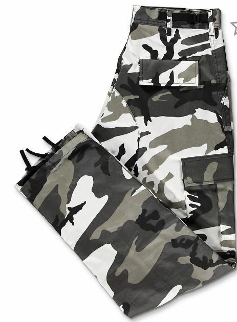 Rothco BDU Tactical Ultra Gray Camouflage Cargo Pants (Size: XXL; 43 - 47)