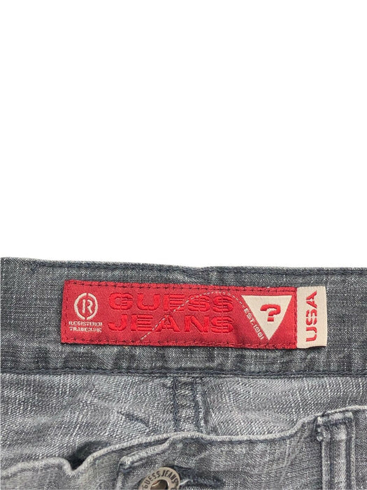 Guess Regular Fit Charcoal Gray Jeans Men's (Size: 36)