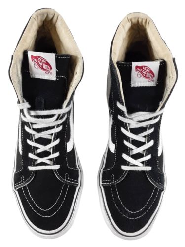 Vans SK8-HI Classic OTW Black/White Skateboard Shoes Women's (Size: 6) 721454