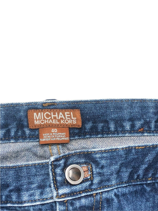 Michael Kors Regular Fit Medium Wash Blue Jeans Men's (Size: 40)