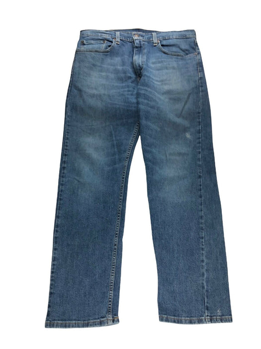 Levi's 505 Regular Fit Stretch Med Wash Blue Jeans Men's (Size: 36 x 30) 5051723