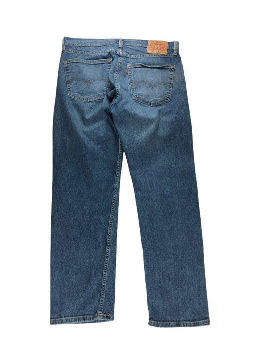 Levi's 505 Regular Fit Stretch Med Wash Blue Jeans Men's (Size: 36 x 30) 5051723