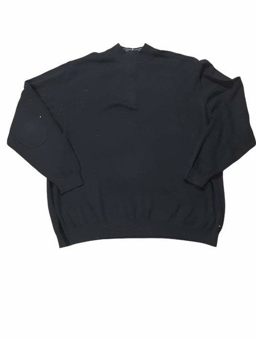 Cutter & Buck Men's Black Long Sleeve Pullover Sweater (Size: 4XT)
