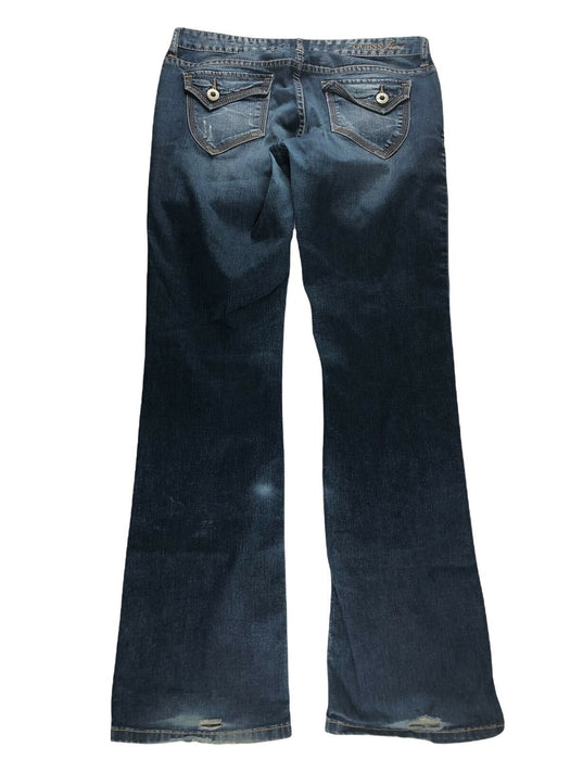 GUESS Women's Flirty BootCut Stretch Jeans Blue (Size:  29 )