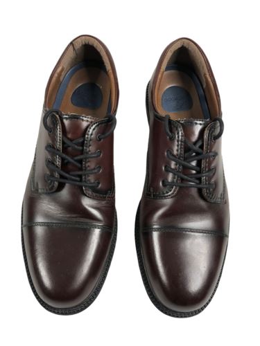 Dockers Gordon Gloss Leather Black Oxford Shoes Men's (Size: 13) 79-214440