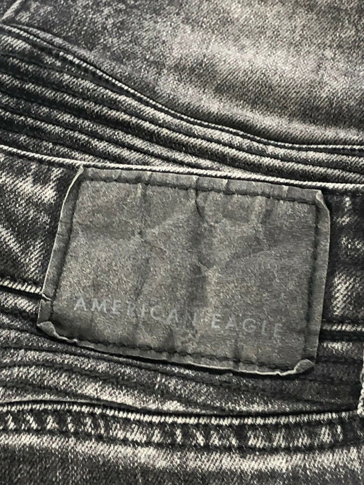 American Eagle Next Level Flex Stacked Skinny Biker Jeans Men's (Size: 30 x 30)