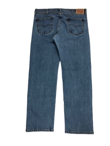 Levi's 505 Regular Fit Med Stone Wash Blue Jeans Men's (Size: 40 x 32) 005051454