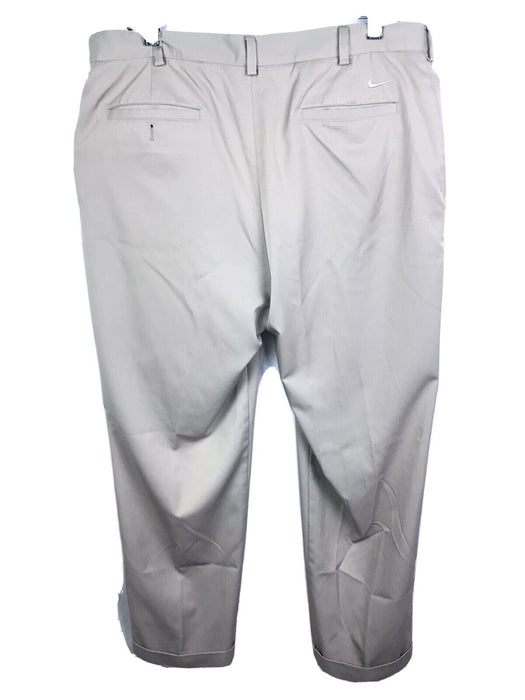 Nike Golf | Dri-fit Pleated Khaki Pants | Beige Men's (Size: 36/32)