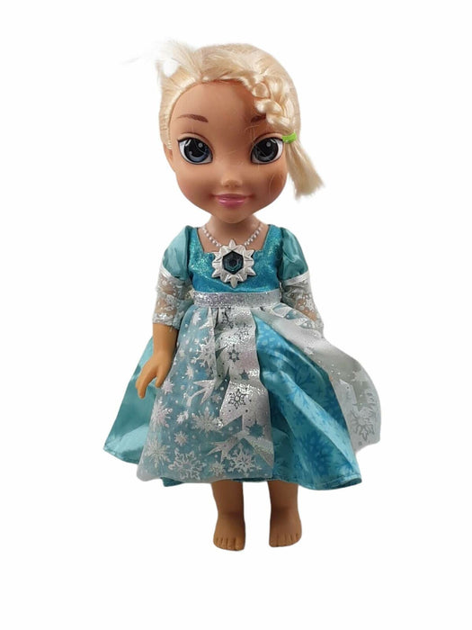 Jaaks Elsa Snow Glow Light Up Eng./Span Talking & Singing Doll (Size: 12" Tall)