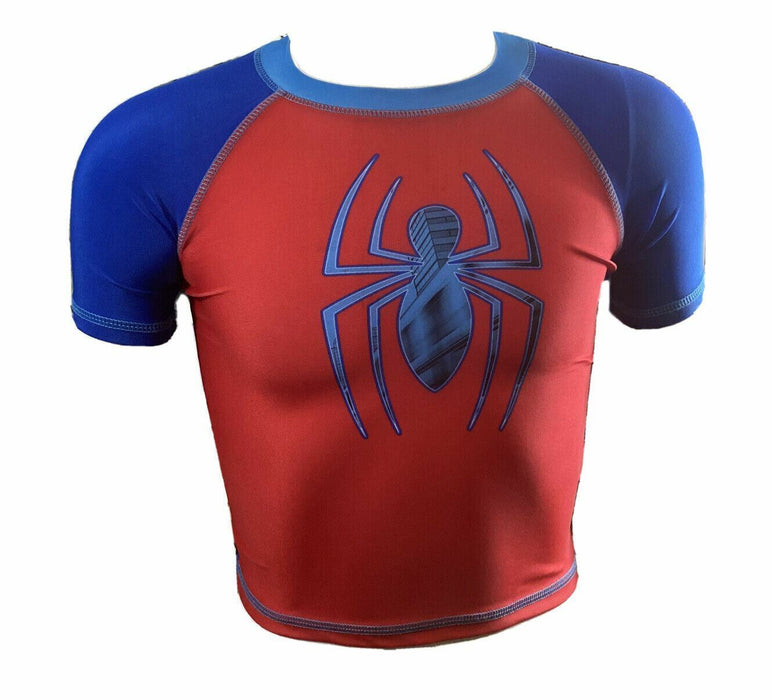 Marvel Spiderman Red/Blue 2 Piece Shorts Outfit (Size: 3T)