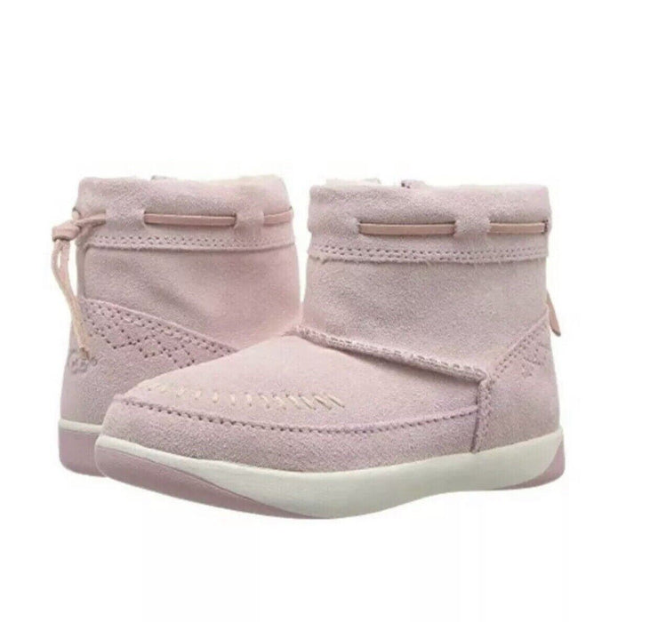 UGGs Cali Moc Campfire Baby Pink Bootie Toddlers Boots (Size: 2/3  6-12 Months)