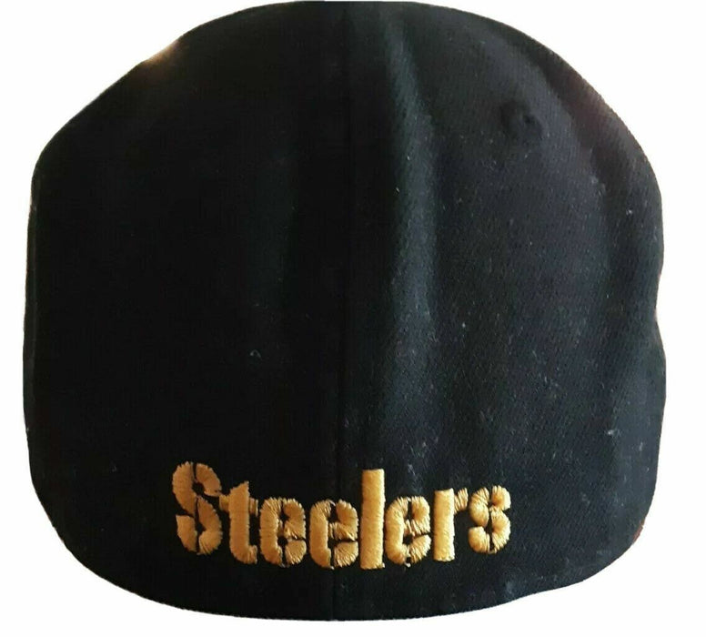 Pittsburg Steelers NFL New Era Black Cap ( Fitted Size 6.75" )