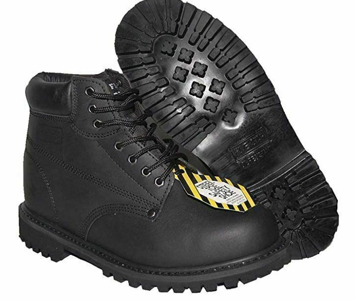 Five Star Steel Toe | Leather Classic Construction Boot | Black (Size: Varies)