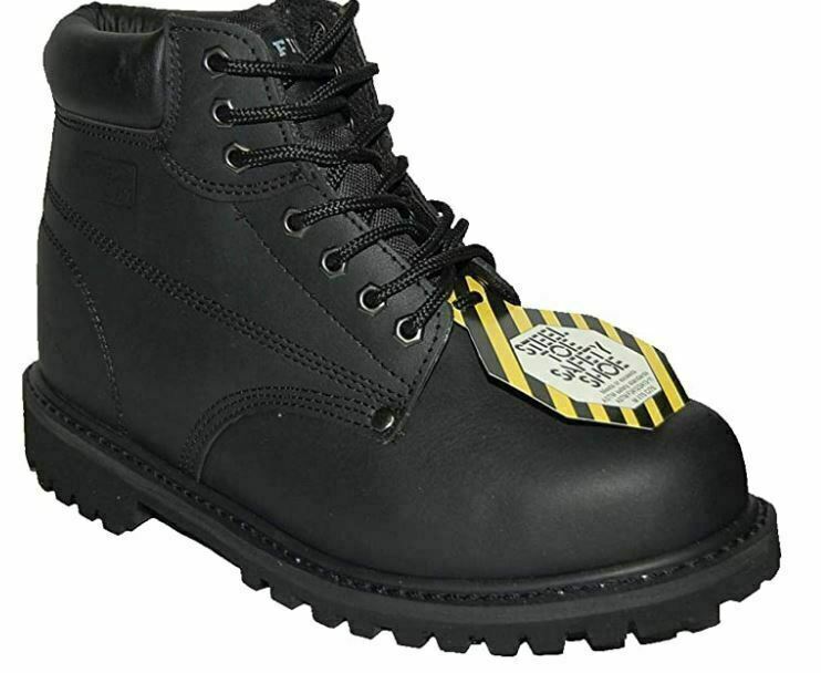 Five Star Steel Toe | Leather Classic Construction Boot | Black (Size: Varies)