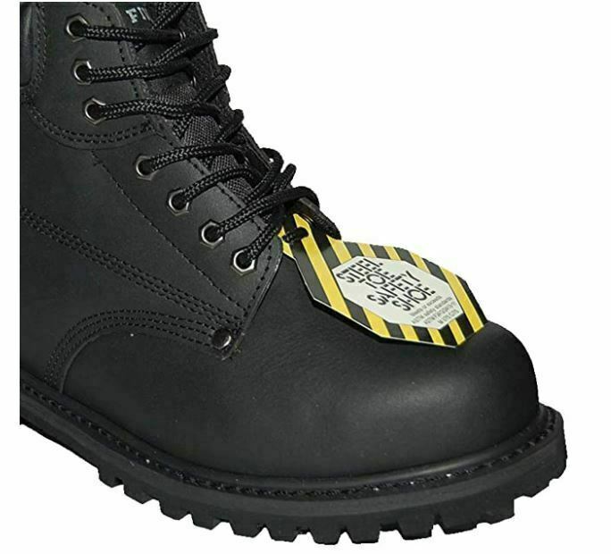 Five Star Steel Toe | Leather Classic Construction Boot | Black (Size: Varies)