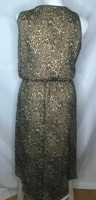 Brown Leopard Mermaid Dress (Size: 1X)