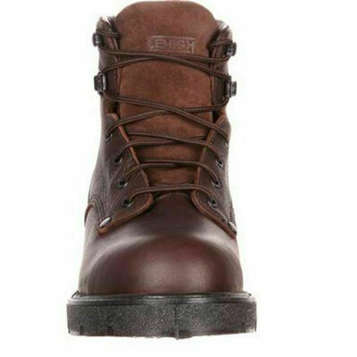 LEHIGH SAFETY STEEL TOE WORK BOOT LEHI015 Brown (Size: 8 W)