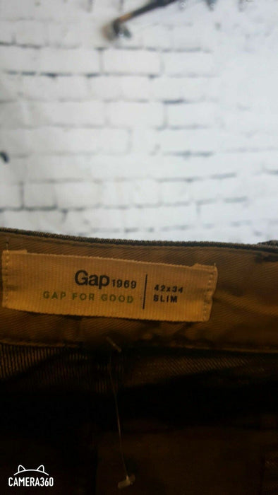 Men's GAP "Slim Fit e" Blue jeans (Size: 42W x 34L)