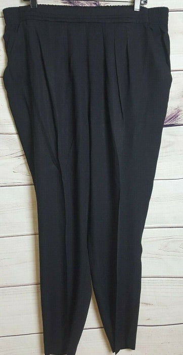 Casabanca II | Plus Size Black Dressy Pants (Size: See measurements)