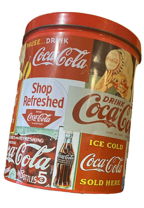 Coca Cola Vintage 5₵ Cent Tenet Round Can
