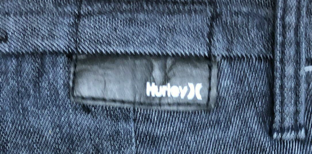 Hurley 99 Low Rider Jeans Dark Wash Blue (Size: 32)