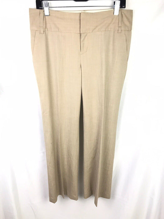 Banana Republic Stretch | Hampton Wool Beige Slacks | Women's (Size: 10S)