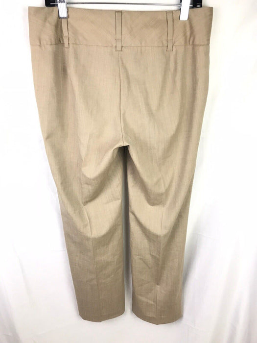 Banana Republic Stretch | Hampton Wool Beige Slacks | Women's (Size: 10S)